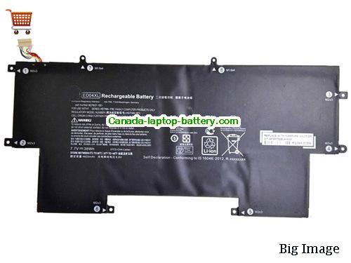 Genuine HP 827927-1C1 Battery 4900mAh, 38Wh , 7.7V, Black , Li-ion