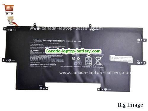 Genuine HP 828226-005 Battery 4900mAh, 38Wh , 7.7V, Black , Li-ion