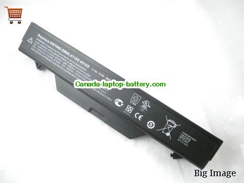 HP ProBook 4710s Series Replacement Laptop Battery 7200mAh 14.4V Black Li-ion