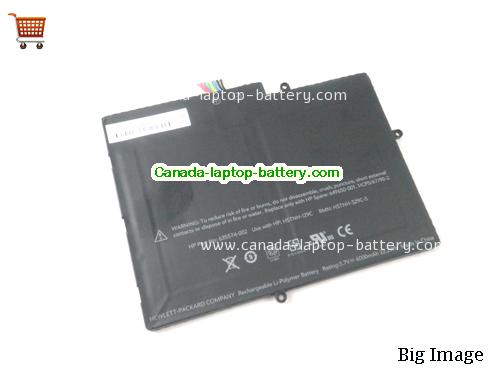 Canada HP 635574-002,649650-001,HSTNH-I29C laptop battery,3.7V 6000mah 22.2wh