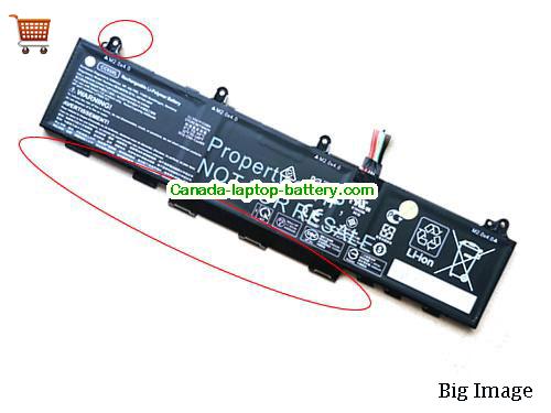 Genuine HP ZBook Firefly 14 G7 206V5PA Battery 4400mAh, 53Wh , 11.55V, Black , Li-Polymer