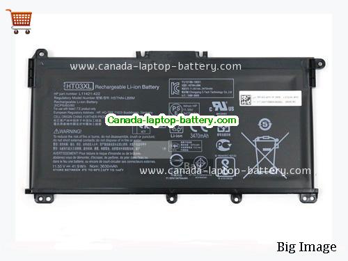 Genuine HP 14-CK0051TU Battery 3600mAh, 41.04Wh , 11.4V, Black , Li-Polymer