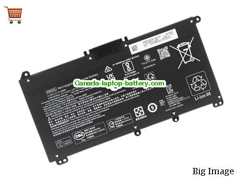 Genuine HP HSTNN-DB9Y Battery 3440mAh, 41.04Wh , 11.34V, Black , Li-Polymer