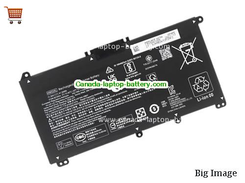 Genuine HP 255 G8 Battery 3440mAh, 41.04Wh , 11.34V, Black , Li-Polymer