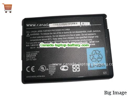 COMPAQ Presario R4003EA Replacement Laptop Battery 4000mAh 14.8V Black Li-ion