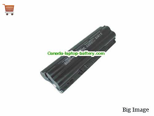 HP 500028-142 Replacement Laptop Battery 6600mAh 10.8V Black Li-ion