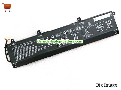 Genuine HP ZBook Power G7 1J3Y8EA Battery 6880mAh, 83Wh , 11.58V, Black , Li-Polymer