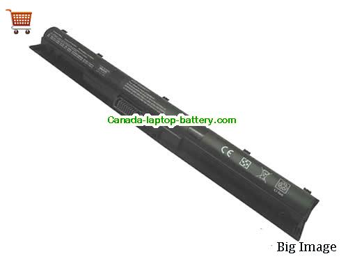 HP 800009-241 Replacement Laptop Battery 2200mAh 14.8V Black Li-ion