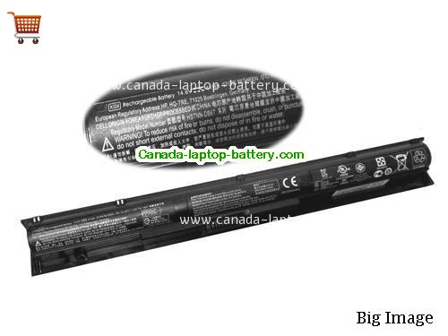 Genuine HP Pavilion 15-ab009tx(L8P37PA) Battery 41Wh, 14.8V, Black , Li-ion