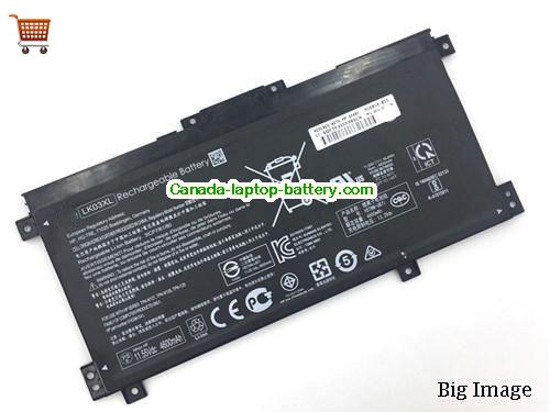 Genuine HP LK03XL Battery 4600mAh, 56Wh , 11.55V, Black , Li-ion