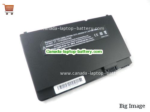 HP Mini 1100 Vivienne Tam Edition Replacement Laptop Battery 4800mAh 11.1V Black Li-ion