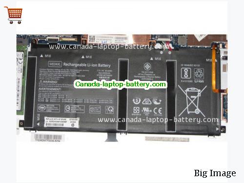 Genuine HP ME04050XL Battery 6500mAh, 50.04Wh , 7.7V, Black , Li-Polymer