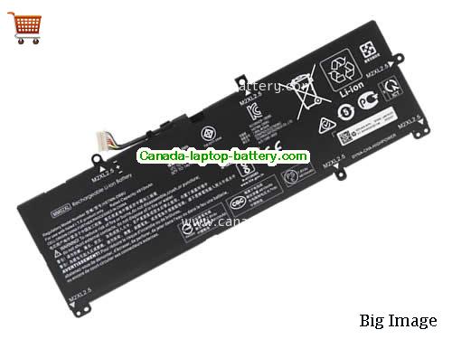 Genuine HP 13-AN0002TU Battery 4810mAh, 37.6Wh , 7.6V, Black , Li-Polymer