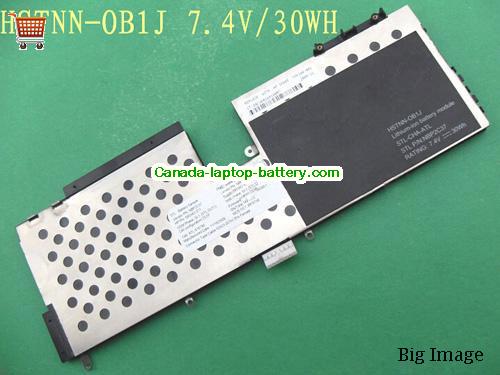 HP HSTNN-OB1J Replacement Laptop Battery 30Wh 7.4V Black Lithum-ion