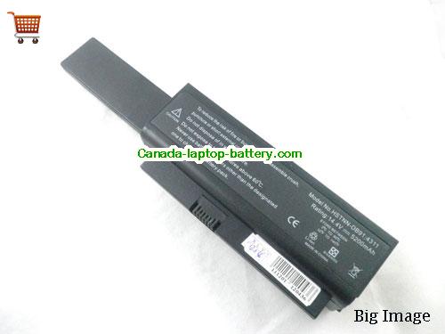 HP 530974-251 Replacement Laptop Battery 73Wh 14.4V Black Li-ion