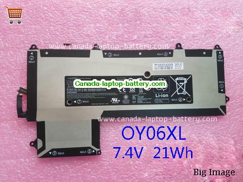 Canada HP OY06XL Battery OY06021XL 0Y06XL for Elite x2 Series