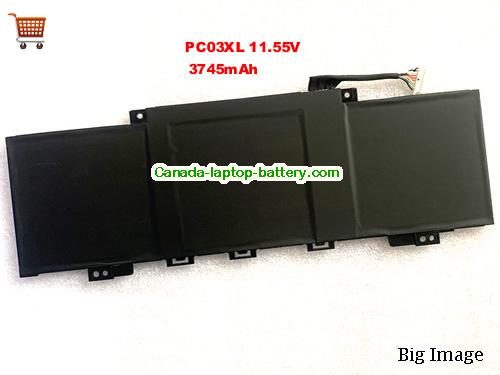 Genuine HP Pavilion X360 14-14-dy0018TU Battery 3745mAh, 43.3Wh , 11.55V, Black , Li-Polymer