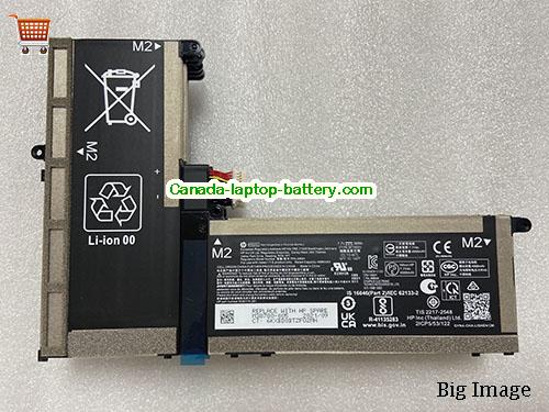 Genuine HP PD02XL Battery 4675mAh, 38Wh , 7.7V, Black , Li-Polymer