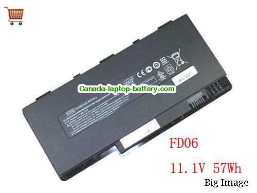 Genuine HP Pavilion DM3-1030EF Battery 57Wh, 11.1V, Black , Li-ion