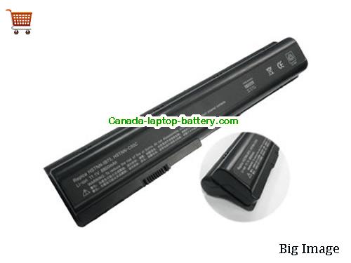 HP 464059-141 Replacement Laptop Battery 6600mAh 14.8V Black Li-ion