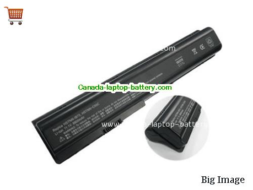 HP HSTNN-OB74 Replacement Laptop Battery 6600mAh 14.8V Black Li-ion