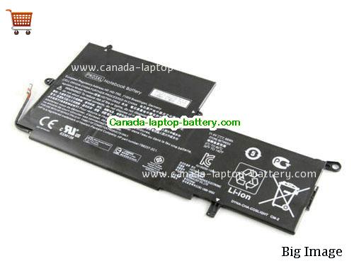 Genuine HP 13-4102TU Battery 56Wh, 11.4V, Black , Li-Polymer