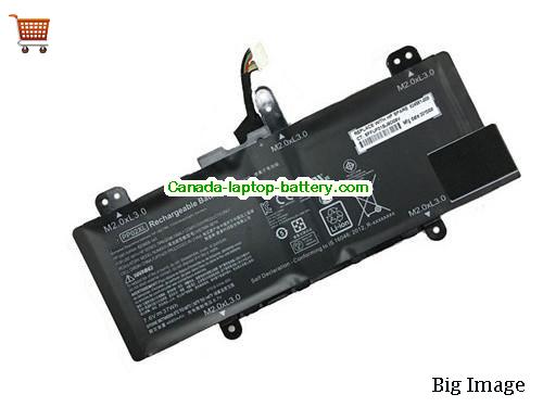 Genuine HP 824561-005 Battery 4860mAh, 37Wh , 7.6V, Black , Li-ion