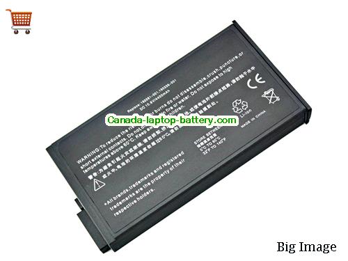 HP 281233-001 Replacement Laptop Battery 4400mAh 10.8V Black Li-ion