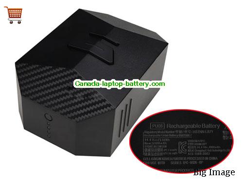 Genuine HP TPN-Q186 Battery 4900mAh, 73.44Wh , 14.4V, Black , Li-Polymer