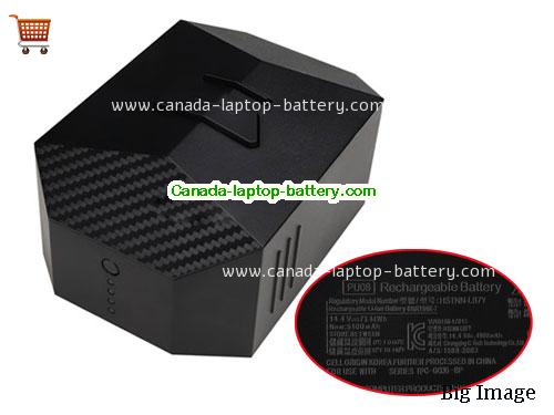 Genuine HP TPN-W130 Battery 4900mAh, 73.44Wh , 14.4V, Black , Li-Polymer