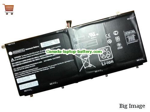 Genuine HP HSTNN-LB5Q Battery 6840mAh, 7.4V, Black , Li-Polymer