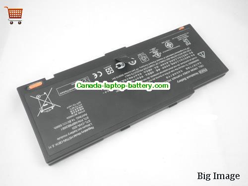 HP Envy 14-1003TX Replacement Laptop Battery 3800mAh, 59Wh  14.8V Black Li-ion