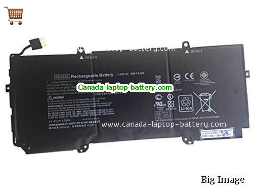 Genuine HP SD03XL Battery 3950mAh, 45Wh , 11.4V, Black , Li-ion