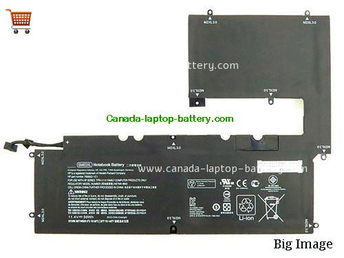 Genuine HP Envy x2 15c010ng Battery 4380mAh, 50Wh , 11.4V, Black , Li-ion