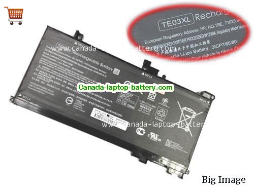 Canada HP TE03XL HSTNN-UB7A Battery for WASD 15, OMEN 15 Series Laptop