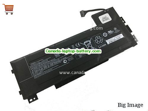 Genuine HP ZBook 15 G4(2ZB95ES) Battery 7890mAh, 90Wh , 11.4V, Black , Li-ion