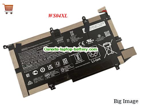 Genuine HP Spectre X360 14-ea0970nd Battery 8210mAh, 66.52Wh , 7.7V, Black , Li-Polymer