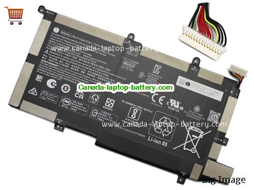 Genuine HP Spectre X360 14t-ea000 Battery 8210mAh, 66.52Wh , 7.7V, Black , Li-Polymer