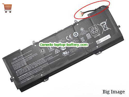 Genuine HP Spectre X360 15-CH004TX Battery 7280mAh, 84.04Wh , 11.55V, Black , Li-Polymer