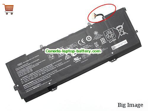 Genuine HP Spectre X360 15-CH001TX Battery 7280mAh, 84.08Wh , 11.55V, Black , Li-Polymer
