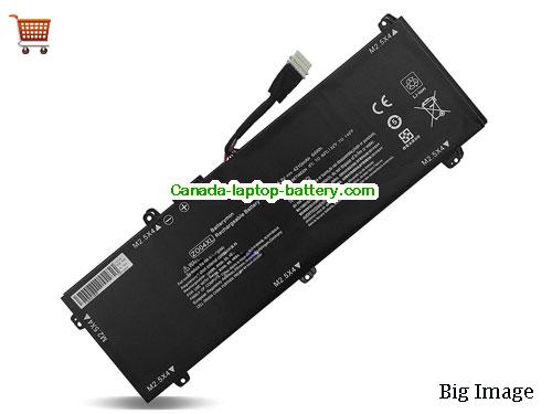 Genuine HP ZBook Studio G3(M6V82AV) Battery 3930mAh, 64Wh , 15.2V, Black , Li-ion