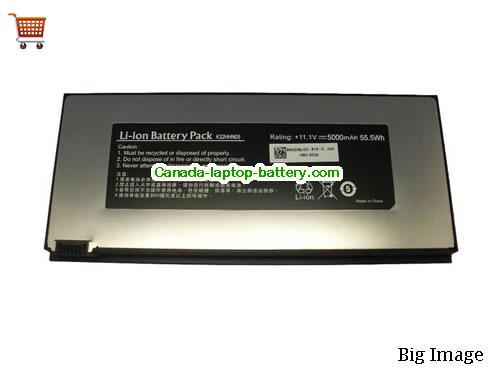 HAIER K32HHN05 Replacement Laptop Battery 5000mAh, 55.5Wh  11.1V Black Li-ion