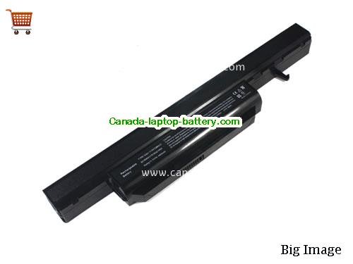 HASEE SQU-1111 Replacement Laptop Battery 4400mAh, 48Wh  11.1V Black Li-ion