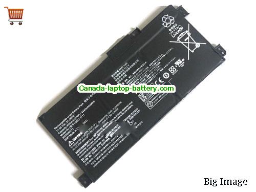 Genuine THUNDEROBOT G8000M Battery 4550mAh, 51.28Wh , 11.55V, Black , Li-Polymer