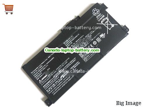 Genuine HASEE SQU-1711 Battery 4550mAh, 51.28Wh , 11.55V, Black , Li-Polymer