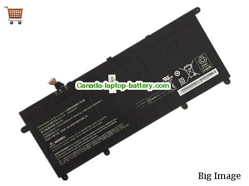 Genuine HASEE 3ICP4/91/91 Battery 4940mAh, 57.06Wh , 11.55V, Black , Li-Polymer