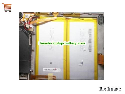 Genuine HAIER W10151D Tablet Battery 7000mAh, 25.9Wh , 3.7V, Sliver , Li-Polymer