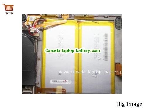 Genuine HAIER W10151D Tablet Battery 7000mAh, 25.9Wh , 3.7V, Sliver , Li-Polymer