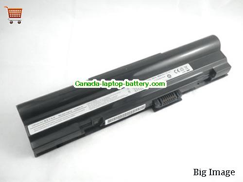 Canada Original Laptop Battery for  HERCULES EC1000W,  Black, 4400mAh 11.1V