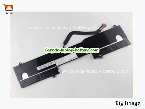 HASEE F14734S1P27500 Replacement Laptop Battery 2750mAh 14.8V Black Li-Polymer